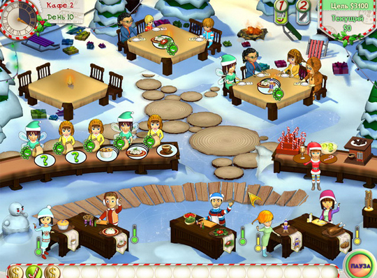 Скриншот 1 Кафе Амели. Рождество