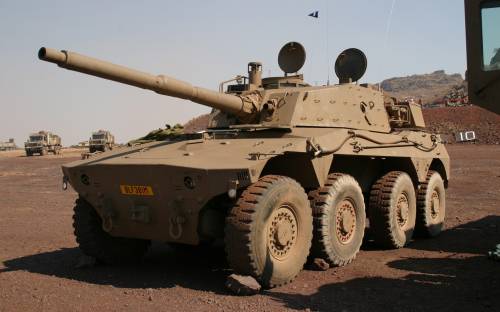 Колесный танк, Армия