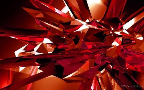 Красный кристалл, Абстрактные