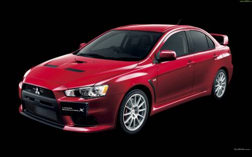 Mitsubishi Lancer Evolution X, Автомобили