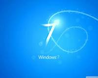 демо-картинка Windows 7 голубой