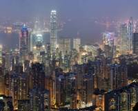 Города и страны, Гонг Конг ночью