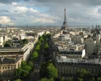 Города и страны, Панорама Парижа - Эйфелева башня