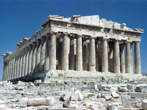 Парфенон в Афинах (Греция), Города и страны