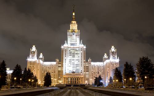 Москва МГУ, Города и страны