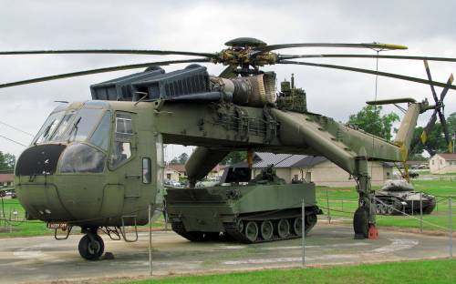 Вертолет CH-54, Авиация