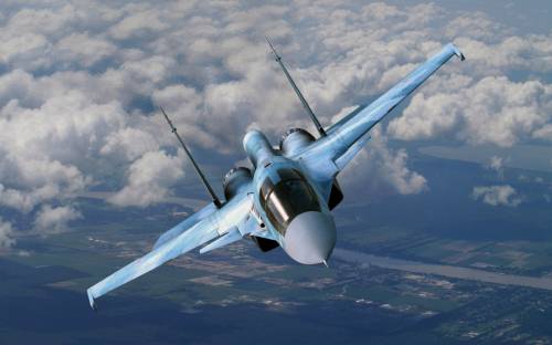 Истребитель - бомбардировщик Су-34, Авиация